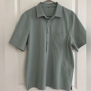 Lululemon athleisure polo shirt